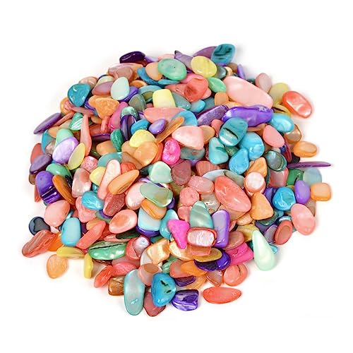Image of 100 grams Small Tumbled Chips Polished Crushed Stone Crystal Healing Embellishments