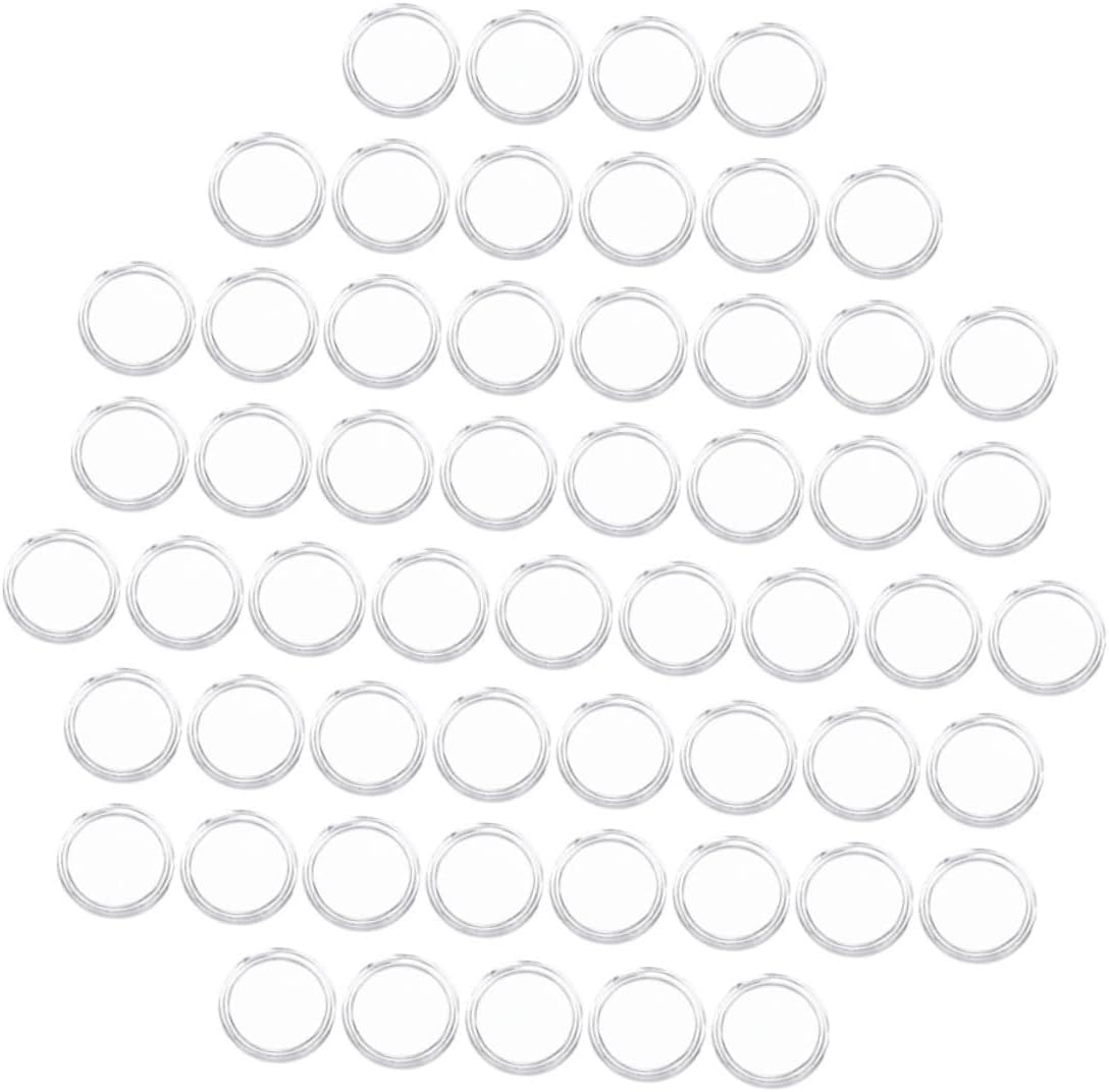 400pcs Coin Collection Box Acrylic Coin Holder Storage Container Capsules Holder Lid