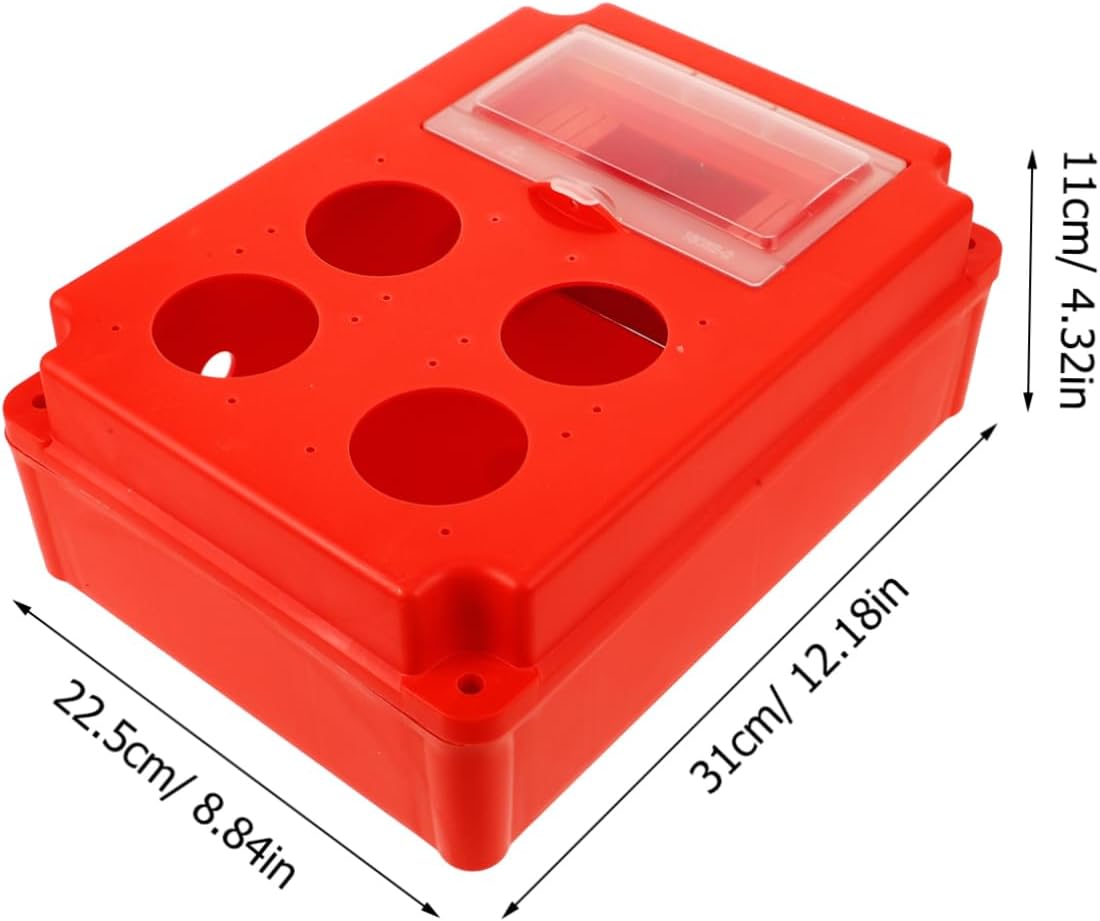 Veemoon Weatherproof Electrical Boxes Plastic Distribution Box Robust Circuit Breaker Industrial Use