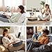 ERGONOV Lap Beanbag Cozy Kindle Pillow Stand for Bed with Adjustable Arm, 360° Tablet Holder, Fits 4.7