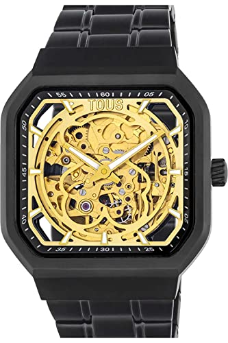 Miniatura 3 de Tous Reloj Mujer Analógico Automático Con Brazalete De Acero Negro D-Bear