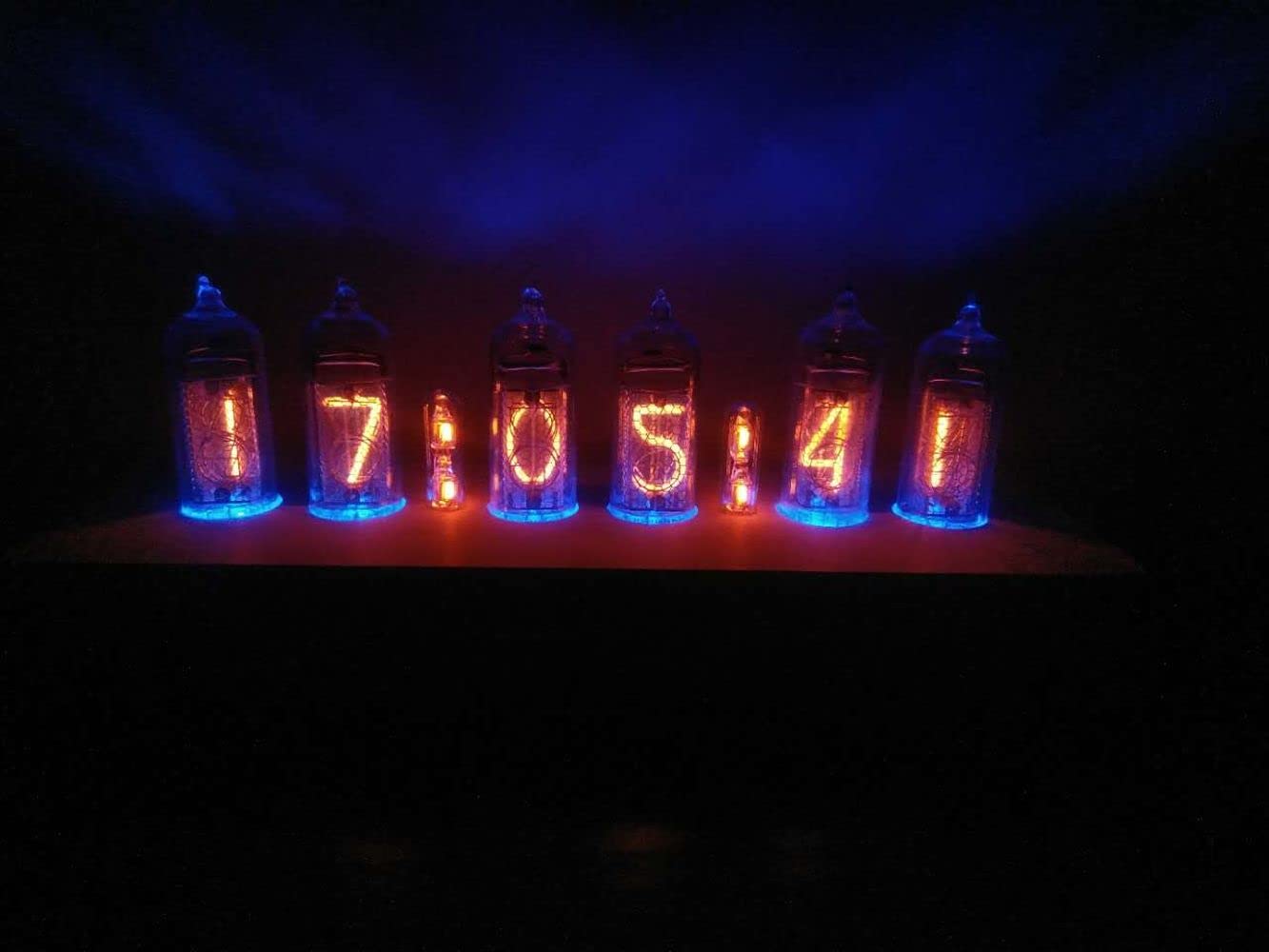 DIY in Former Soviet Union - 14 Glow Bell Tube Electronic Clock Beautiful Gift Gift not Finished IN-14