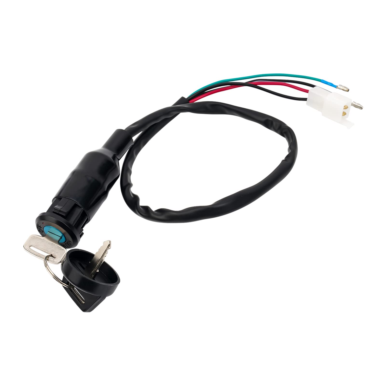 Road Passion Interruttore di accensione, chiavi di blocco dell'interruttore Blocco accensione per POLARIS RANGER 400 HO 4X4 2011,500 2x2 4x4 EFI 2005-2008,500 4X4 2012