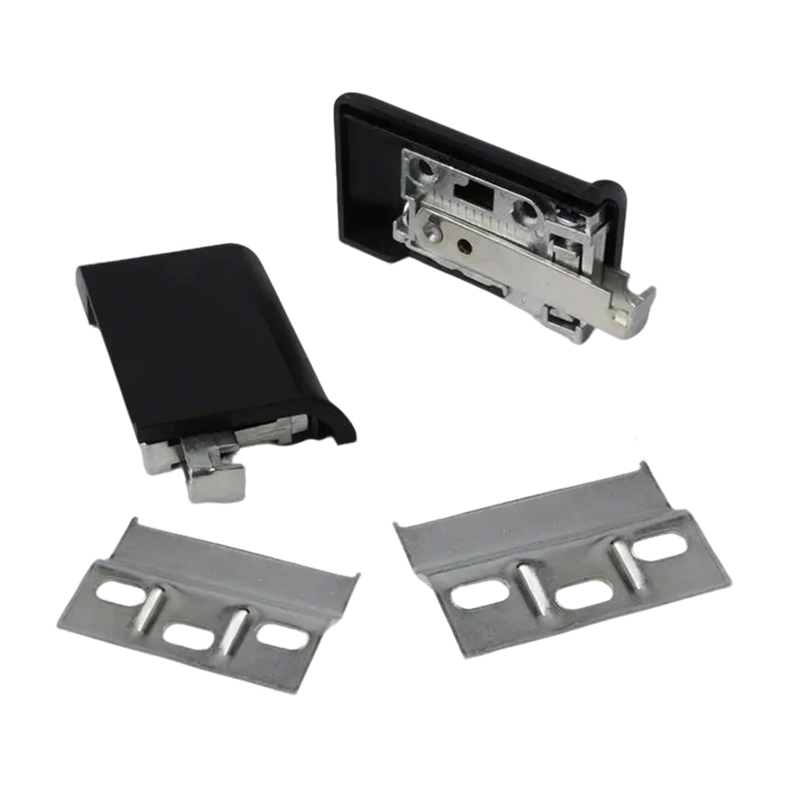 Newft Black Kitchen Cabinet Metal Hanger Suspension Bracket Surfaces Mounted Wall Cabinet Hanging Code Hardware Furniture Fitting Surfaces Mounted Wall Cabinets Hardware