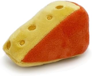 munchiecat Gourmet Catnip Cheese Wedge Toy (1-pc) - Interactive Play & Pounce for Kittens and Cats