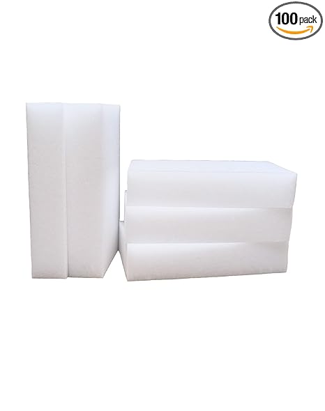 Baoer 100Pcs/lot Eraser Magic Melamine Cleaning Sponge 10x6x2CM