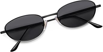 Retro Oval Sunglasses for Women Trendy Classic Shades Y2k Sunnies AP3747
