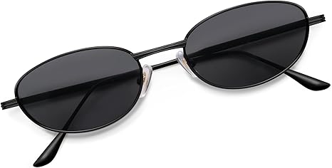Retro Oval Sunglasses for Women Trendy Classic Shades Y2k Sunnies AP3747