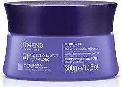 Máscara Matizadora Amend Specialist Blonde 300 G