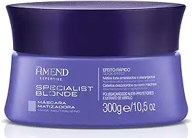 Máscara Matizadora Amend Specialist Blonde 300 G