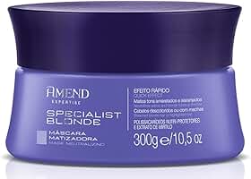 Máscara Matizadora Specialist Blonde Amend 300g