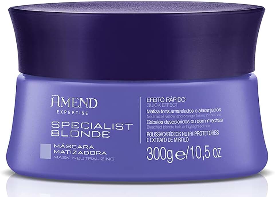 Máscara Matizadora Specialist Blonde Amend 300g