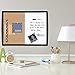 Quartet Combination Magnetic Whiteboard & Corkboard, 17