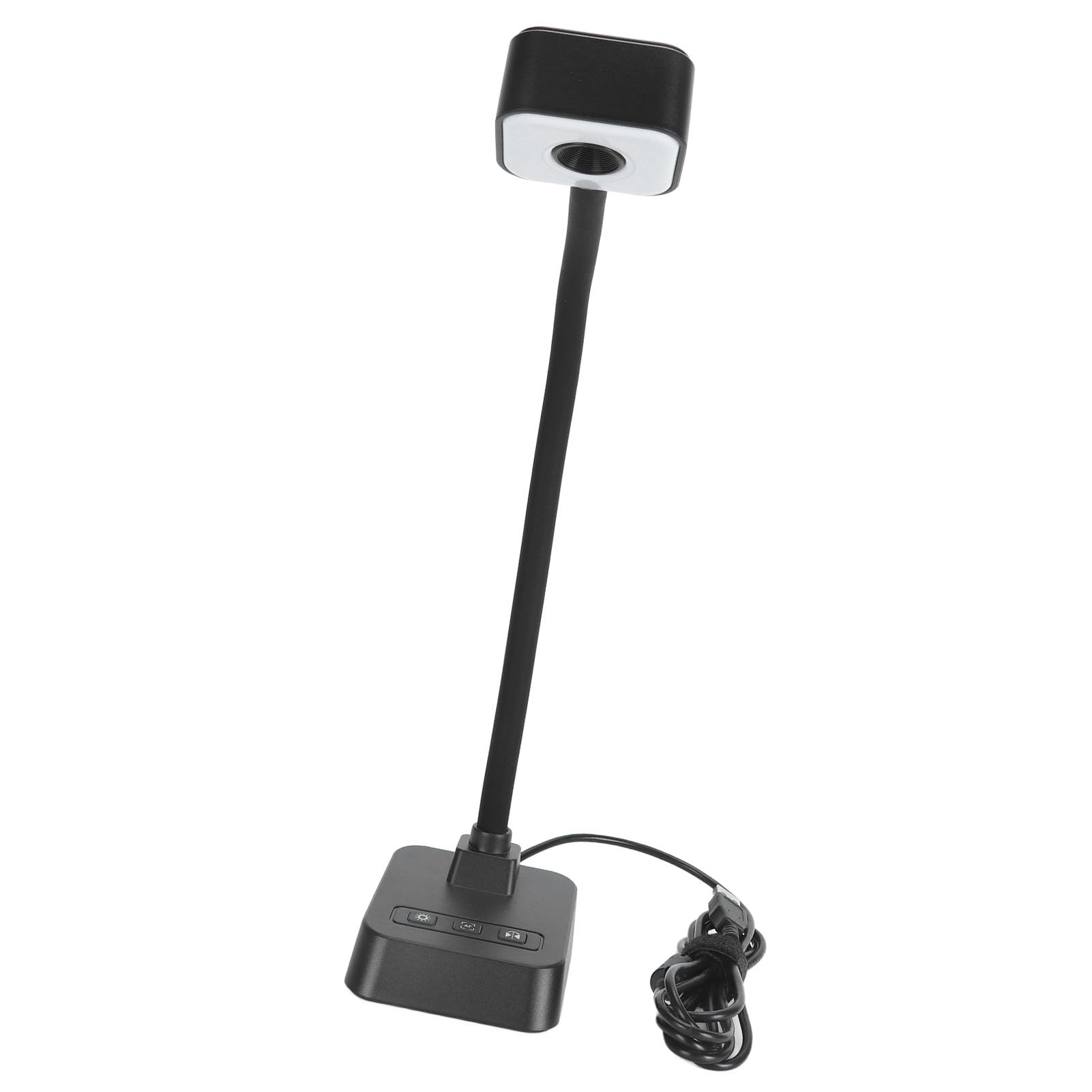 Kamera dokumentacyjna USB 4K z funkcją automatycznego ustawiania ostrości Obiektyw obrotowy 360 stopni 3-poziomowe światło LED Mikrofon z redukcją szumów AI Składana konstru