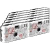TopShot Love wit wegwerp camera/bruiloft camera (27 foto’s, flits, 12 stuks)