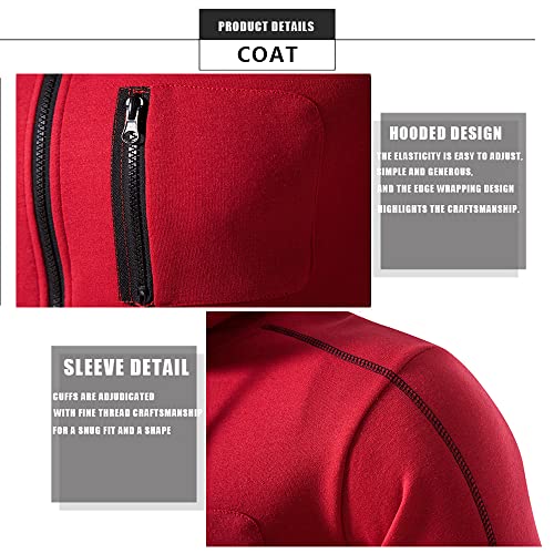 Sifosvo Mens Sweatsuits Sets Men's Tracksuits Zipper Hoodies For Men Jogging Suits Sets With Multi Pockets #TOP2