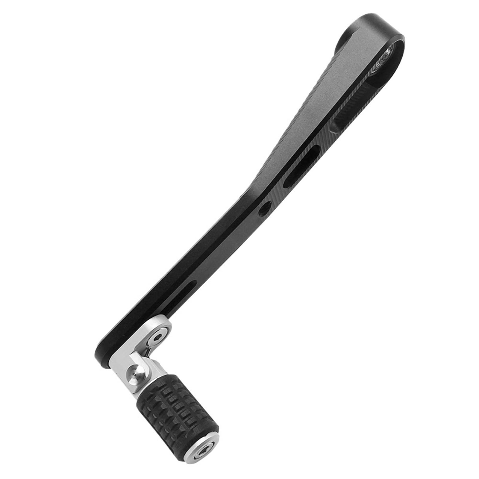 motocykl starter Dźwignia Pedału Zmiany Biegów | Aluminiowe, Regulowane Składanie(Silver)