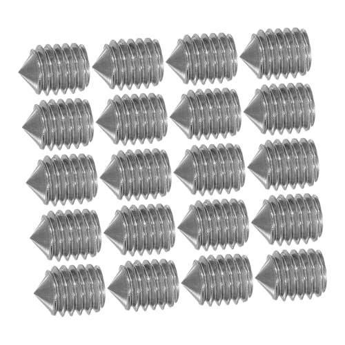 LOPUNER 100個ステンレス製浴巾架固定内螺? タオルバー用取り付けネジ 浴室ラック修理交換用アクセサリー バスルーム用棚固定パーツ