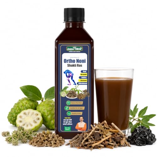 Image of Jeena Sikho Ortho Noni Shakti Ras | Ayurvedic Joint Pain Relief with Noni, Nirgundi & Dashmool | Helps with Joint Mobility, Flexibility & Daily Comfort, 500 ml