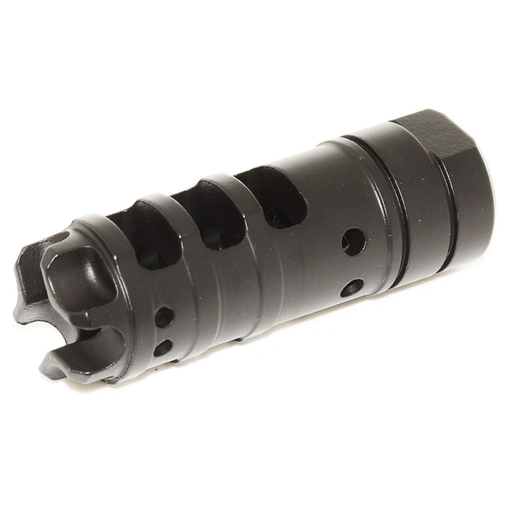 generica Airsoft Spare Parts 68mm AK Style Metal Muzzle Brake FlashHider Compensator For -14mm CCW Threading Rifle