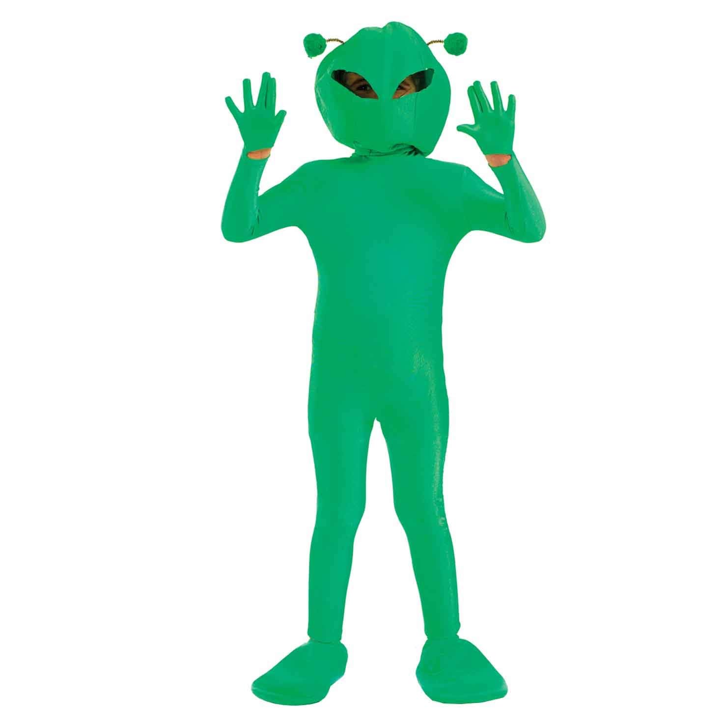 Amazon.com: fun shack Kids Alien Costume, Green Alien Outfit for Boys and  Girls, Halloween Dress-Up for Kids, Small : Clothing, Shoes & Jewelry