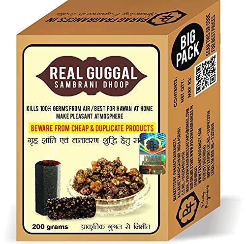 Parag Fragrances Guggal Sambrani Dt[v 200Gm VRKKpE_[15ނ̃n[ugp ґz tOX C @p