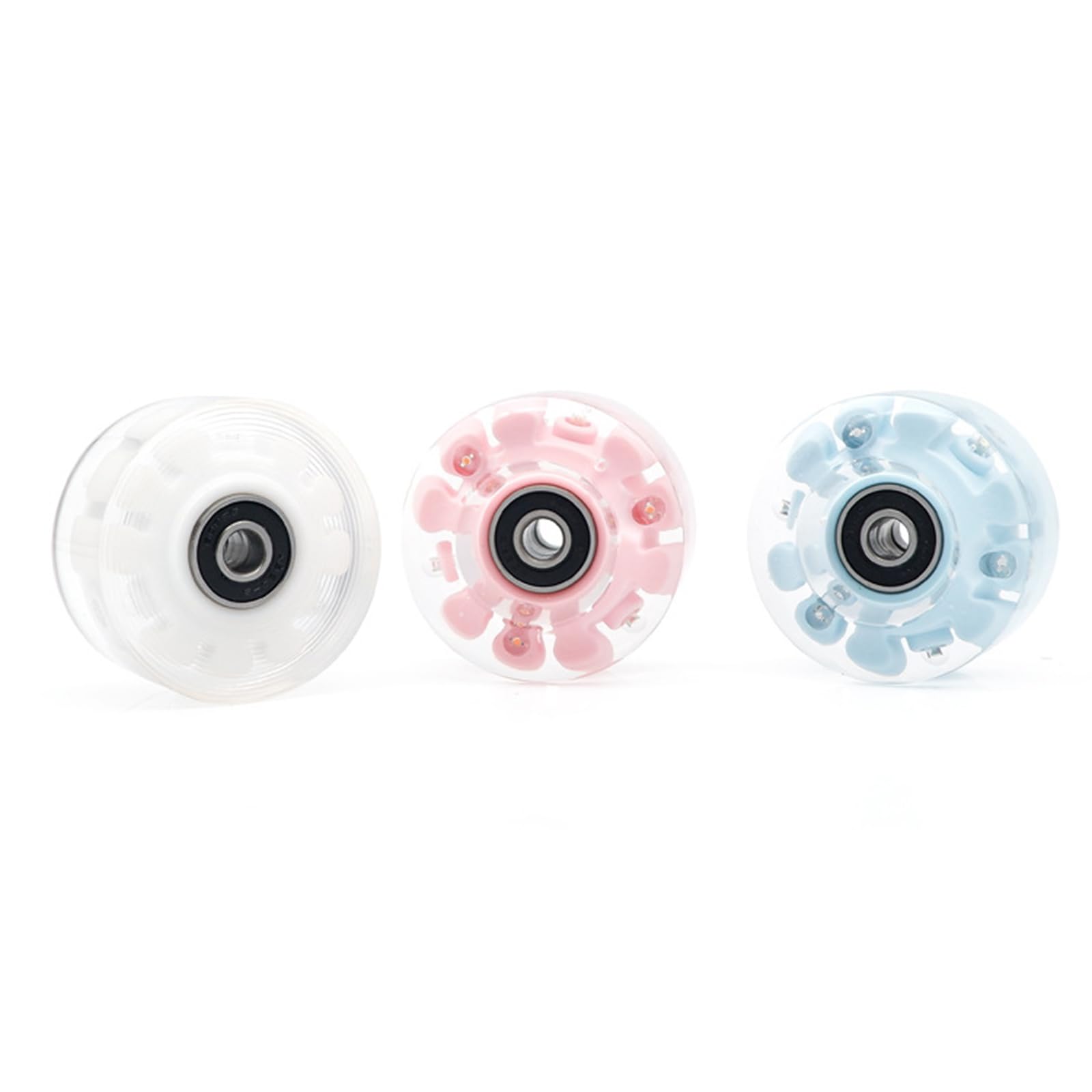 Pattini di ricambio per quad con cuscinetti, resistenti all'usura per skateboard a doppia fila