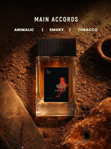 Image of EM5 CHAMBAL | Extrait De Parfum Spray for Men | Tob@cco, Smoky & Animalic Perfume | Raw, Dominating, Intense & Rustic Scent | Strong & Long Lasting Fragrance | Made with Natural Absolutes & Essential Oils | 50 ml