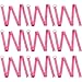QtGirl Baby Girls Hair Bow Holders 9 Pcs 3-Feet Long Bow Hanger Hair Clip Storage Organizer