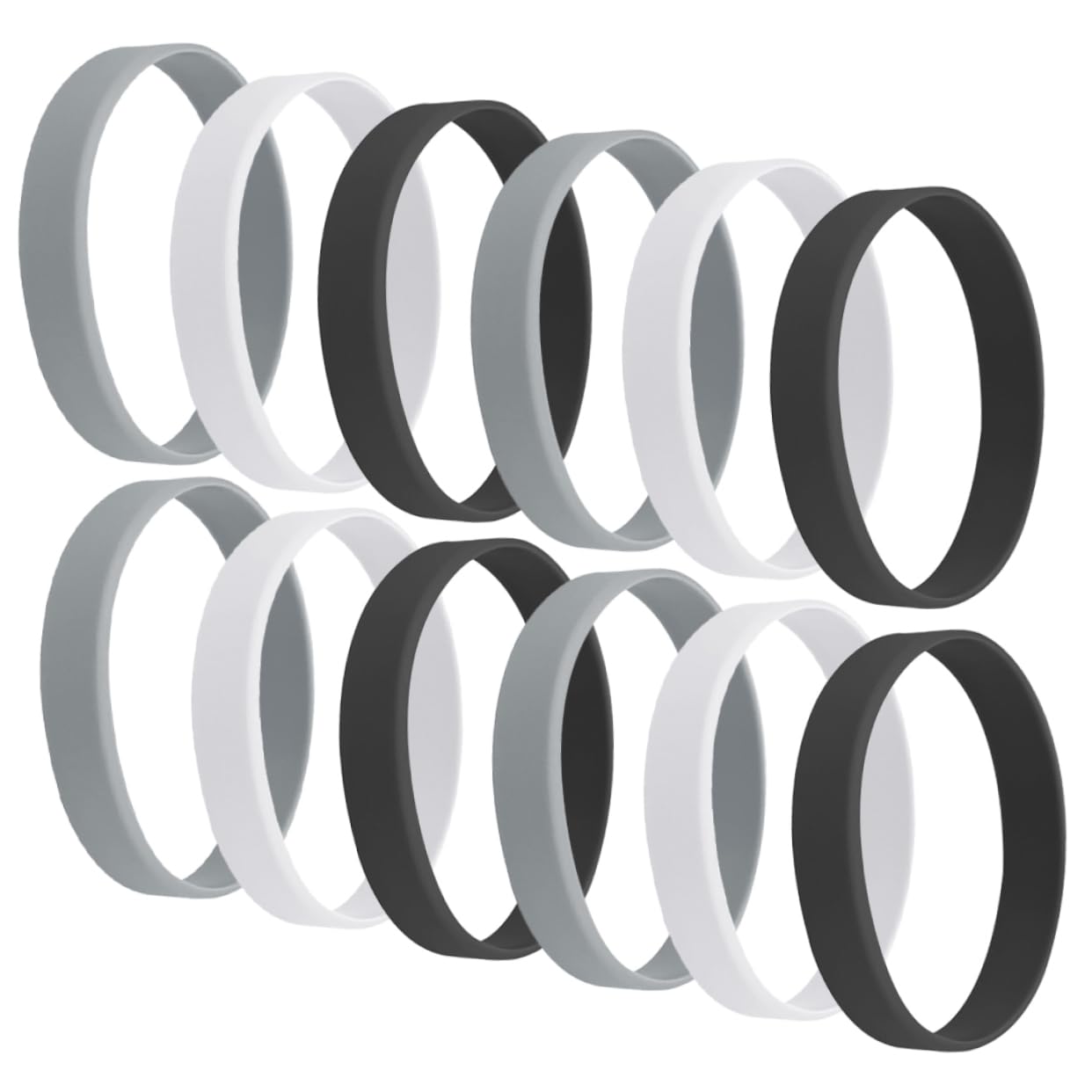 Didiseaon 12Pcs Toe Separator for Bunion Correction Ergonomic Foot Care Tool Comfortable Durable Gel Spacers for Yoga and Flexibility for Treatment