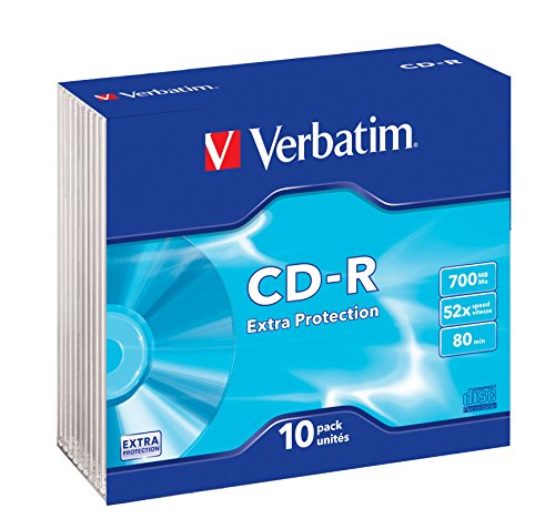 CD-R 80/700MB Verbatim Slim-Case
