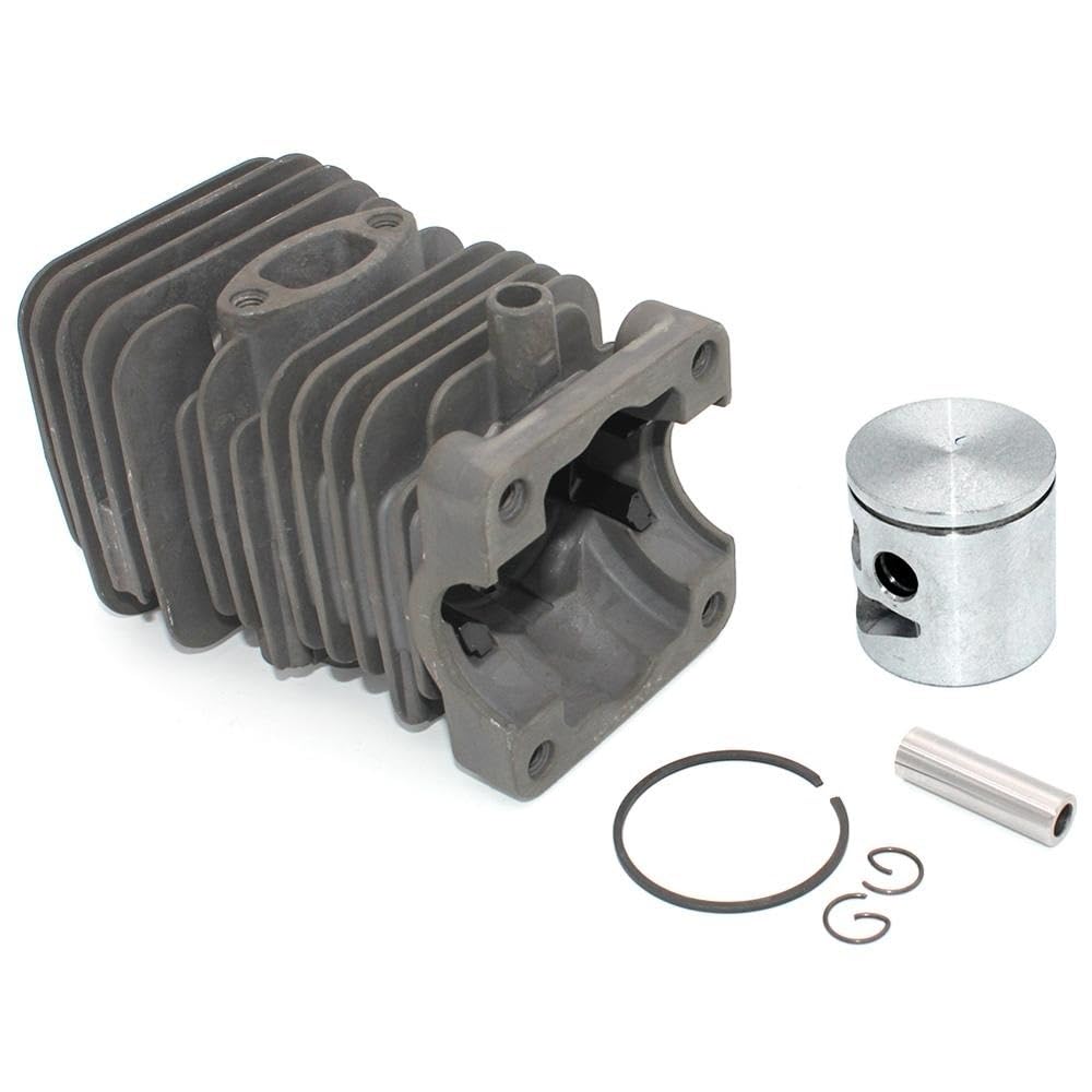Kit Cylindre Piston pour Réparer Tronçonneuse P3314 Serrée ou en Panne de Moteur
