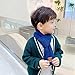 EUBUY 6 Pcs Warm Kids Winter Knit Scarves Soft Knitted Neck Warmer Scarf Fashion Solid Color Scarf for Boys Girls Outdoor Travel Walking Skiing