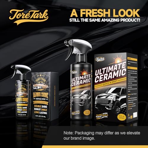 RV Accessories for Outside, Ceramic Coating for RV Polish (32 Fl Oz), Unmatched Shine Car Wax Coating Spray, No Pungent Smell, Quick Detailer Spray Wax, Lasts 50+ Washes Car Paint Sealant by toretark - Used condition - Image 9