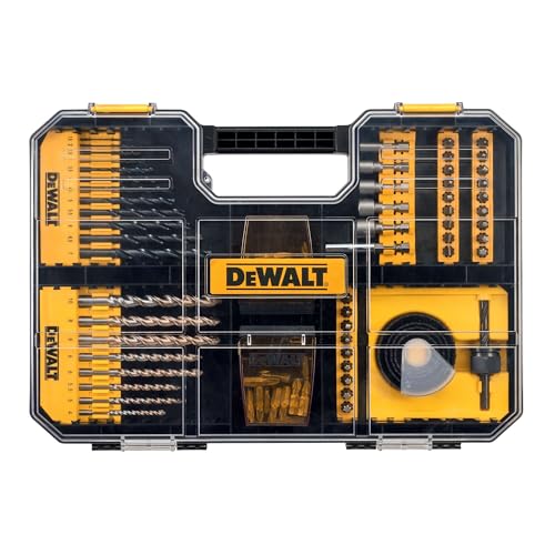 Image of DEWALT DT71569-QZ High Performance - Fit T-STAK IV Drawer - 100 Piece Drill Drive Set, Ideal for DIY and Professional Screwdriving Applications