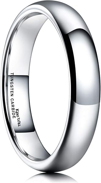 King Will 2mm 4mm 6mm 8mm Wolfraamcarbide Ring