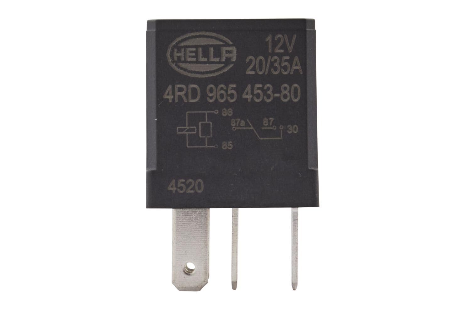 HELLA 4RD 965 453-801 Przekaźnik wielofunkcyjny - 12V - 5-biegunowy - Zestyk przełączny - Ilość: 1