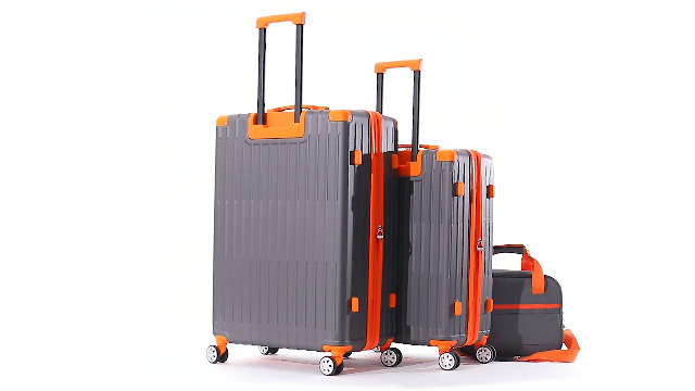 Amazon.com | Rockland Costa Mesa 3 Piece Luggage Set, 2 Piece Hard
