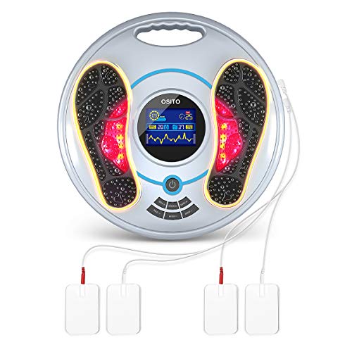 EMS & TENS Electric Foot Massager-FDA Approved Foot Circulation Machine, Foot Energizer-Relieve Feet