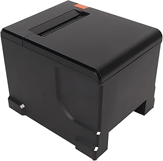 POS Printer, Multiple Modes Adjustable, High Speed Printing, Automatic IP Acquisition, 80MM Thermal Receipt Printer with Automatic Cutter for Control Systems (US Plug)