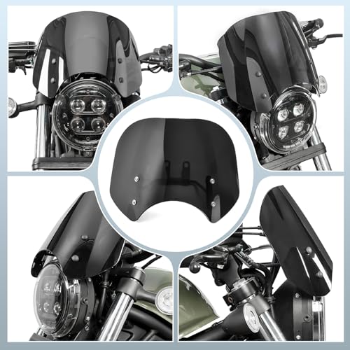 Lorababer Motorcycle Windshield Deflector