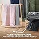 BEDSURE Bettdecke 155x220 Ganzjahresdecke Steppdecke - Bettdecke Ohne Bezug 155x220cm 300GSM - 4 Jahreszeiten Bettdecken Wende Rosa/Grau, Weiche Warm Duvet Schlafdecke für Allergiker