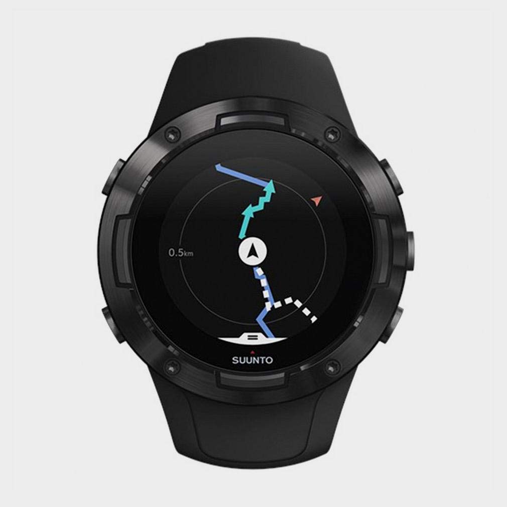 Suunto 5 Orologio sportivo leggero e compatto con GPS, Resoconto attività e recupero 24 ore su 24, 7 giorni su 7, Cardiofrequenzimetro da polso