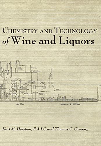 Chemistry And Technology Of Wines And Liquors