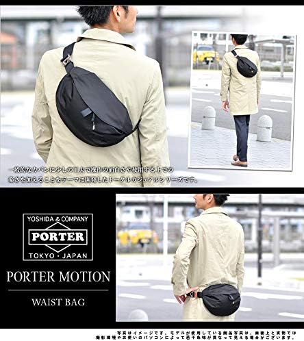 美品 PORTER MOTION  WAIST BAG Amazon.co.jp: Porter MOTION Waist Bag, Black : Clothing
