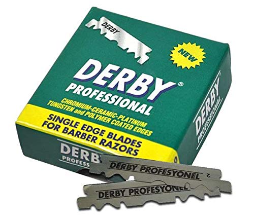 Derby Single Edge Blades (Pack of 4)