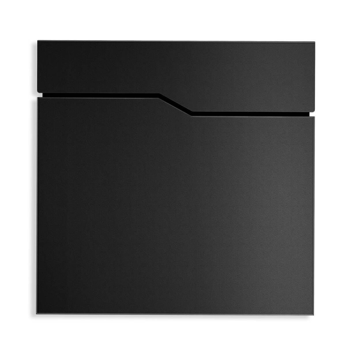 Metzler Boîte aux Lettres au Design Minimaliste | RAL 9005 Noir Foncé | Hoffmann