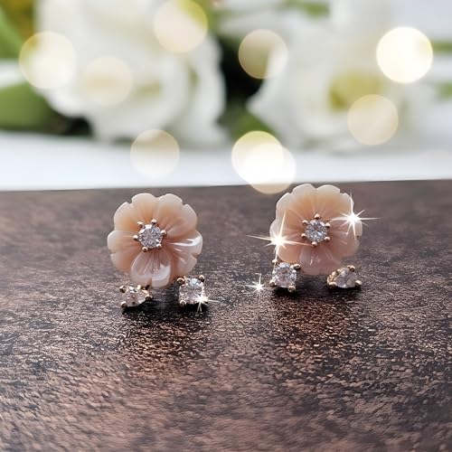 Image of Parasmoni Silver Stud Earrings for Women