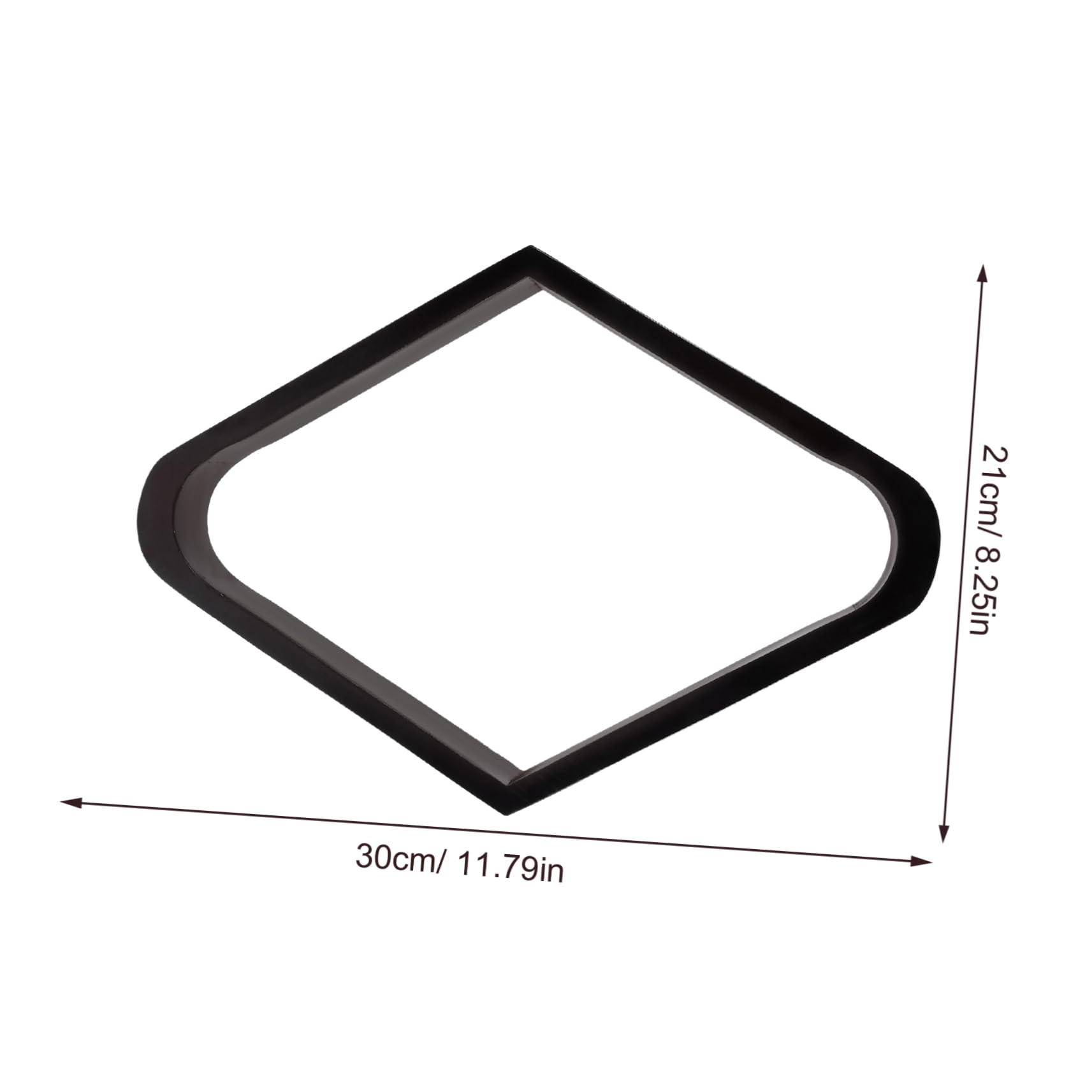 FOYTOKI Billiard Accessory Wood Table Pool Ball Rack Snooker Rhomb Rack Billiard Ball Fixing Rack