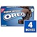 OREO Fudge Covered Chocolate Sandwich Cookies, 4 Boxes